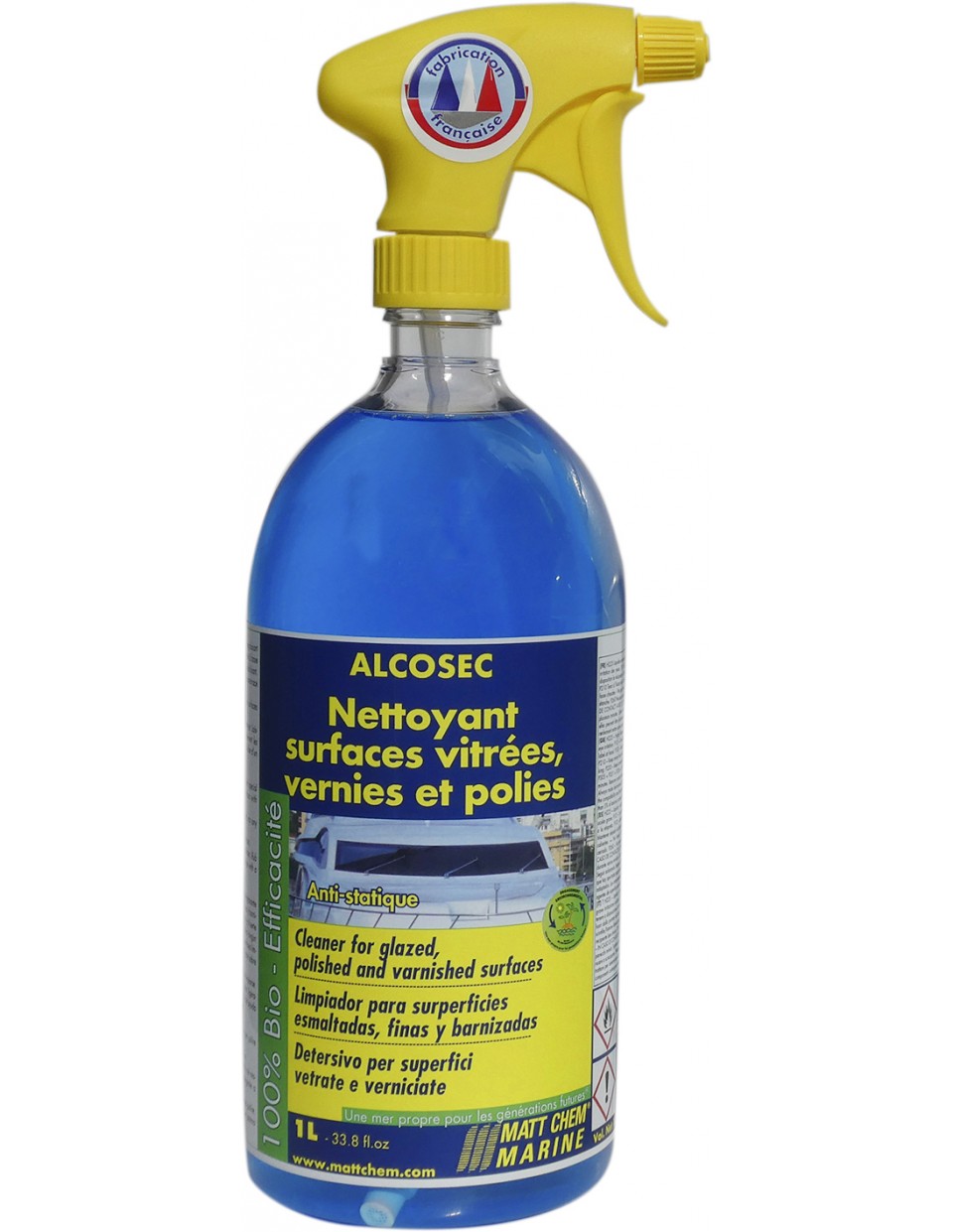Matt Chem Alcosec - 500ml