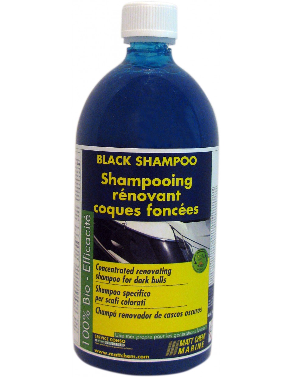 Matt Chem Black shampoo - 1L