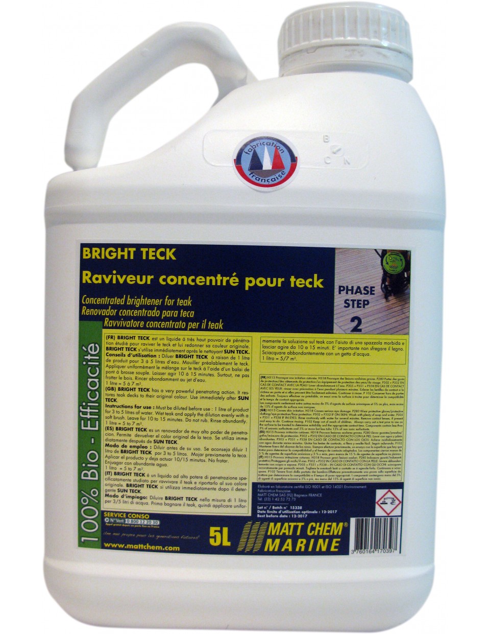 Matt Chem Bright Teck - 5L